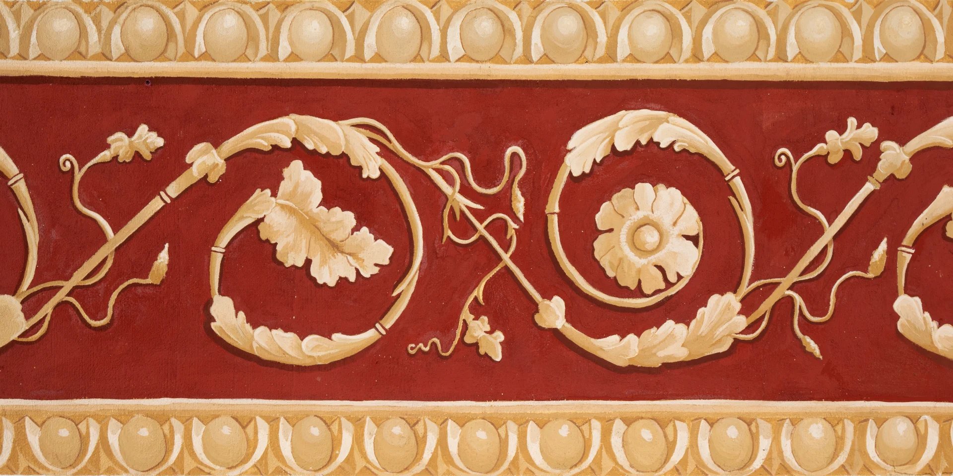 Reneszánsz stílusú stukkó imitáció