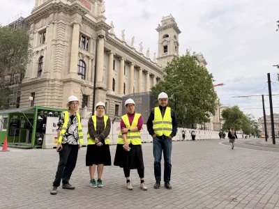 Szépmíves diákok látogatása a Kossuth Lajos téri Kúria épületében